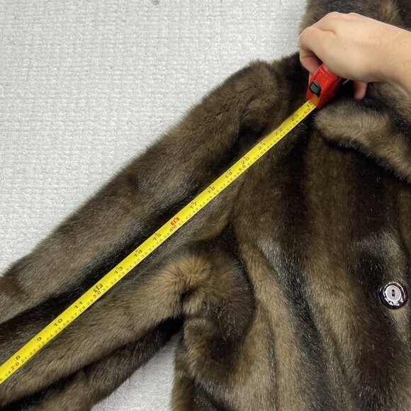 Sirbain Intl. Montreal Fur Heavy Parka Winter Coat Women's Canada Made Read - Picture 9 of 14